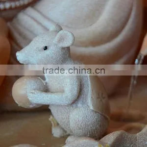 Table Top Ganesh Resin Water Fountain,mini Ganesh thumbnail-5