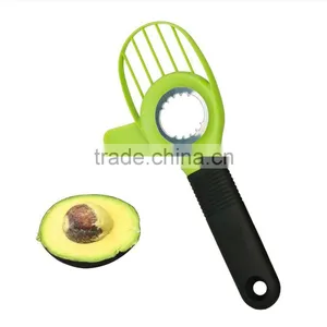 Avocado Slicer 3-in-1 Tool Works as a Splitter, Pitter and Cutter for Avocados With Comfort-Grip Handle thumbnail-1