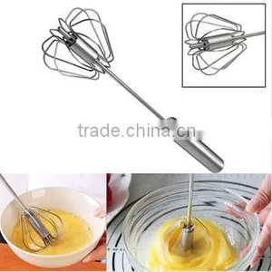 Kitchen Cooking Tools Blender Stainless Steel Egg Beater Whisk thumbnail-2