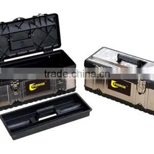 58.2x29.8x25.5cm Metal Tool Box/Stainless Steel Tool Box/Steel Toolbox thumbnail-1