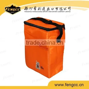 Promotional and Gift Orange Hand Carry Food Lunch Bag Wine Cooler Bag thumbnail-1