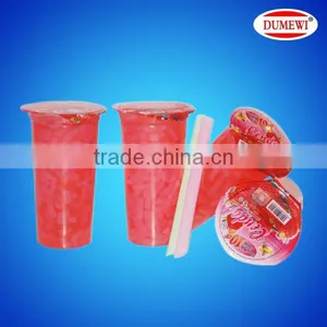 Strawberry Pulp Fruit Cup Jelly thumbnail-1