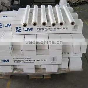 Auto Paint Plastic Automotive Masking Film 4.87*120m thumbnail-4