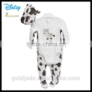 Custom 100% Cotton Print Baby Clothing Sets thumbnail-1