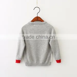 New Design Baby Girl Knit Sweater Cute White Bear Unisex Kid Pullover Sweatshirt thumbnail-2