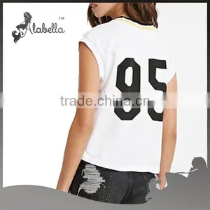 High Quality Sleeveless Shirts With Crew Neck thumbnail-2