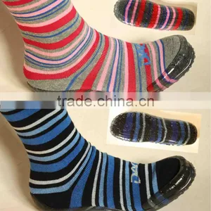 Adult Man Rubber Sole Shoe Socks thumbnail-1