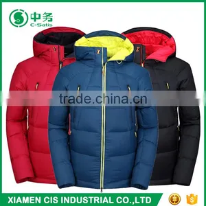 Top Quality Winter Thick Windproof Warm Mens Outdoor Down Jacket With Hood thumbnail-1