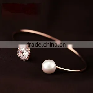 Zm53608a Fashoin Trendy Women Silver Stainless Bracelet Personalized Wrist Bangle Bracelet thumbnail-2