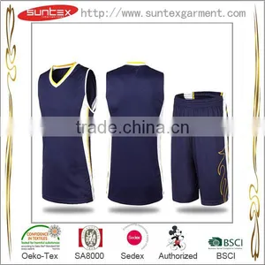 Suntex Custom Basketball Uniform Breathable New Style Basketball Jersey thumbnail-4