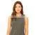 Bella+Canvas Women's Flowy Scoop Muscle Tank Top - 65% Poly 35% Viscose, Has Low Cut Armholes and Comes With Your Logo thumbnail-3