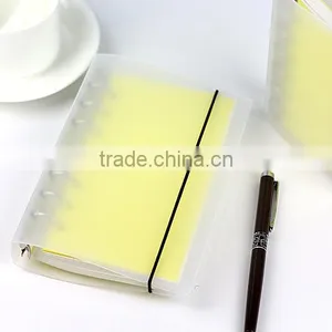 A5/A6/A7 PP Matte Translucent Cover Agenda Planner Custom Loose Leaf Journal Diary thumbnail-5