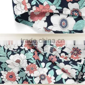100%Cotton 2014 Latest Mens Casual Dress (Floral Fabric) thumbnail-4