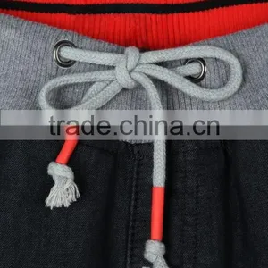 Guangzhou Garments Factory New Style Dark Blue 11 Years Old Jeans Trousers for Children thumbnail-4