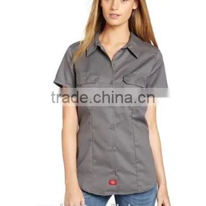 2016 Women's Short Sleeve Work Shirt thumbnail-3