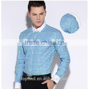 High Quality Top Sale Cotton Famous Brand Shirt for Men for Customising thumbnail-4