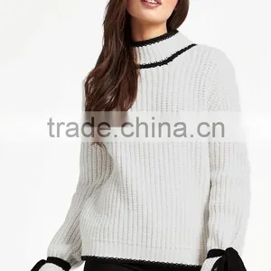 2017 Latest Knitted Sweater Designs For Girls thumbnail-2