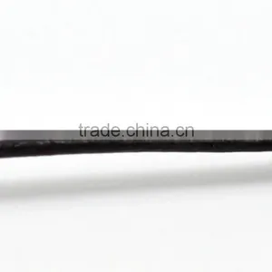 Wholesale Coffee Color Round Real Leather Jewelry Cord 1mm thumbnail-2