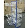 5 Tier Wire Slipper Shop Display Stands With Double Side Basket thumbnail-1