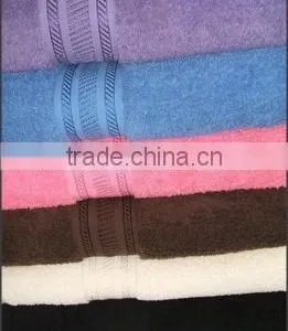 Viscose Border Cotton Towels thumbnail-1