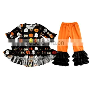 Boya Fashion Halloween Baby Girls Clothes Sets Wholesale Toddler Clothing Girls Dress Names With Pictures thumbnail-3