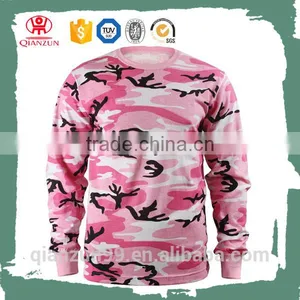 Custom Camo Men Long Sleeves Collar T-shirt Wholesale Cheap thumbnail-6