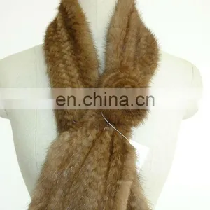 HK99 Ladies Fox Fur Scarf for Women thumbnail-1