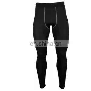 Mens Black Slim Fit Active Wear Skins Compression thumbnail-1