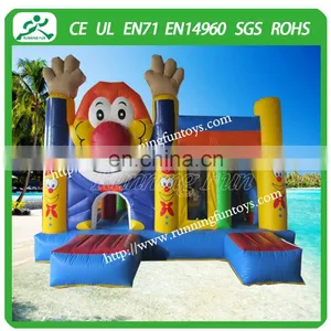 Outdoor Play Inflatable Bouncy Castle With Water Slide thumbnail-1