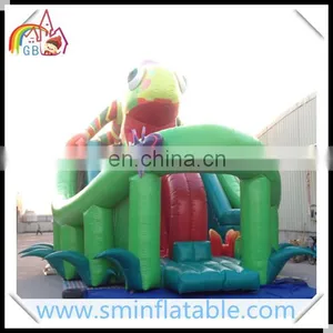 Wholesale Giant Funny Inflatable Chameleon Slide, Pvc Tarpaulin Lizard Slide for Sale thumbnail-1