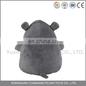 New Design Hot Sale Custom Animal Plush Hippopotamus Toy for Kids thumbnail-4