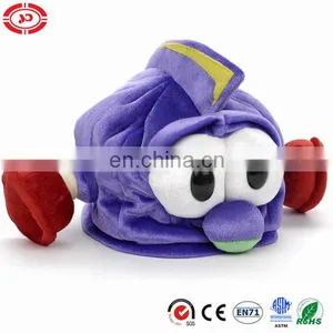 LarryBoy Plush Hat Purple Adorable Kids Gift Cap thumbnail-1