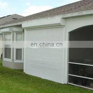 White Color Aluminium Interior Security Shutters thumbnail-5