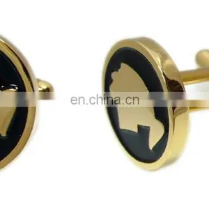 3d Design Copper Material Cufflink Custom Cufflinks thumbnail-6