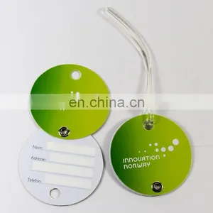 Guangzhou Factory New Products Hot Souvenir Pvc Luggage Tag With Strap thumbnail-6