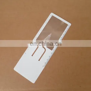 16cm Fish Measurer Magnifier Ruler With Clip thumbnail-2