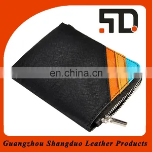 Trade Assurance Supply New Zipper Leather Colourful Coin Purse thumbnail-2