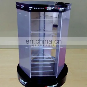 Large Acrylic Modern Spinning Display Showcases thumbnail-1
