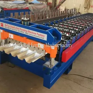 Special Thin Aluminium Roofing Tile Forming Machine thumbnail-2