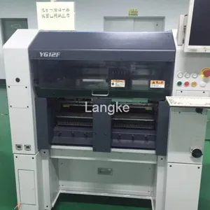 Yamaha YG12F Pick and Place Machine SMD Chip Shooter With Tray Stacker for Sale thumbnail-1