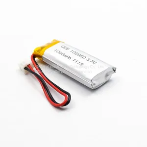 China Factory Direct Sale GEB 102050 3.7v 1000mah Li-ion Battery thumbnail-1
