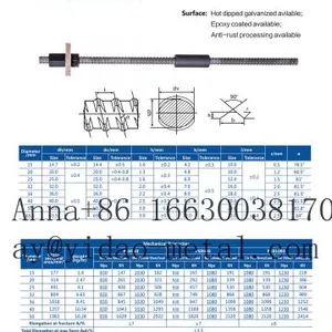 Post Tensioning Bar High Strength Thread Steel Bar thumbnail-4