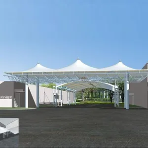 Transport Facilities Canopy Membrane For Swimming Pools thumbnail-1