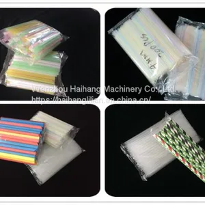 7mm Automatic Counting Plastic Paper Drinking Straws Packing Machine thumbnail-3