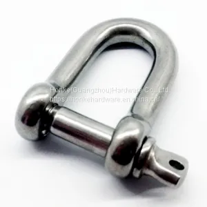 Stainless Steel Hardware Large Sailing Clevis Screw Bolt Type Pin Anchor Bow Shackle thumbnail-1