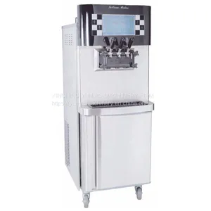 Vertical Three-color Gelato Machine Soft Serve Ice Cream and Frozen Yogurt Machine Large Touch Screen WT/8613824555378 thumbnail-1
