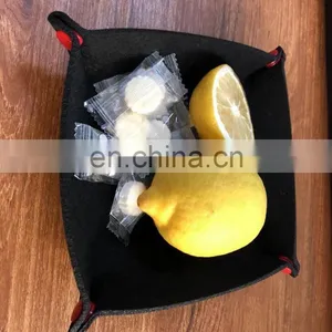 Multifunction Foldable Felt Desktop Storage Money Tray Organizer thumbnail-2