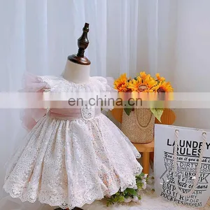 Arrivals Baby Dress Spanish Lolita Set Summer Short Sleeve Dress Clothes Toddler Girl Clothes thumbnail-1