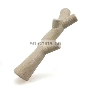 Best Selling Good Quality Straw Material Environmental Dog Twig Shape Toy thumbnail-6