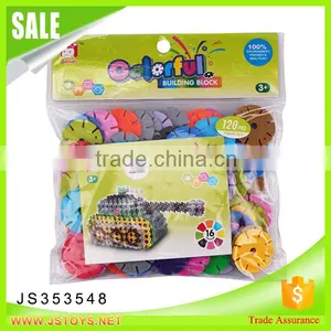 Creative DIY Toys 4.1cm Snowflakes Plastic Building Blocks for Kids thumbnail-1